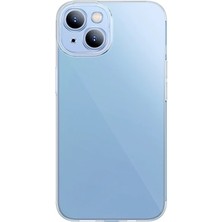 Najmaddin Baseus Simple Case Iphone 14 6.1 Kamera Korumalı Ince Silikon Şeffaf Kılıf- 5775 Diğer