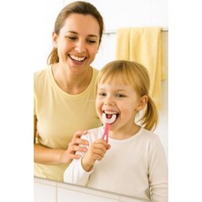 Busstier Silikon Uçlu Tırtıklı Diş Kaşıyıcı Bebekler Için Güvenli Diş Kaşıma Ürünü Bpa Içermez Ergonomik Tutma Saplı Hafif Kolay Temizlenebilir Yeni Doğan ve 0-12 Ay Bebekler Için Uygun (Pembe)