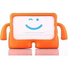 Çocuklar Için Kılıf Ağır Hizmet Darbeye Dayanıklı Kılıf Çocuklara Dayanıklı Koruyucu Çocuk Kılıfı Standlı (Turuncu, A9 Plus X210/TAB S9 X710/S9 Fe X510/T870)
