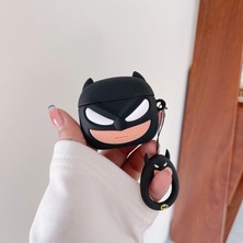 Kılıf Benim Airpods Pro 3. Nesil Uyumlu Batman Karakter Silikon Koruma Kılıf ( 2025 )
