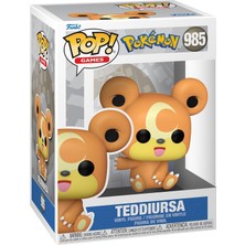 Funko Pop! Oyunlar: Pokemon - Teddiursa - Vinil Koleksiyon Figürü - Hediye Fikri - Resmi Ticari Ürün