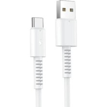 Zipax Galaxy A40 A41 A42 A50 A50S A51 A26 A36 A56 Type-C Qc Hızlı Şarj Kablosu 1m NF-CA120-AC
