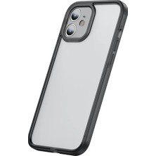 Najmaddin Baseus Iphone 12 Mini Kamera Lens Koruyuculu Frame Kılıf- 5775 Diğer