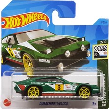 Hot Wheels - Dimachinni Veloce - Retro Racers 2/10 - HKH03 - Short Card - Good Year - Bell - Sparco