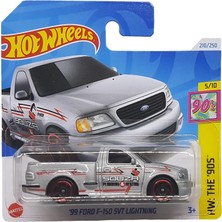 Hot Wheels - '99 Ford F-150 Svt Lightning - Gray (1/64)