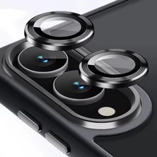 Galaxy S25 Edge Ile Uyumlu Kamera Lens Koruyucu (Siyah)