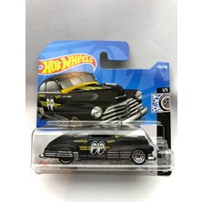 Hot Wheels 2022 Yeni - New 47 Chevy Fleetline Mat Siyah 1:64 Ölçek Hotwheels Marka 1/5
