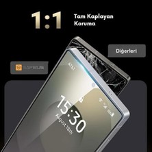 Tam Kaplayan Parmak Izi Bırakmayan Safir Ekran Koruyucu Cam, S25 Ultra Ile Uyumlu