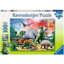 100 Parça Puzzle Dinozorlar