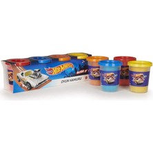 Hot Wheels Oyun Hamuru 4'lü Paket - (4 x 100 Gr)