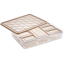 8 Parçalı Piknik, Kahvaltı ve Gıda Saklama Kabı (NVE135)