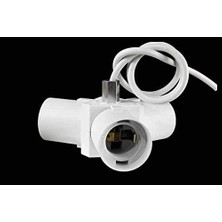 Örgün Aydınlatma Kablolu 3 Lü Plastik Sarkıt E27 Duy Tesisatı Avize