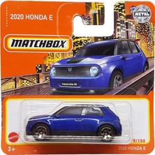 Hot Wheels Matchbox - 2020 Honda E - MB 79/100 - HFR47 - Short Card - Koyu Mavi - Superfast Lesney - Mattel 202
