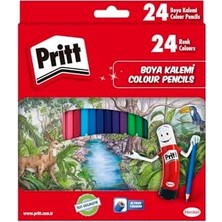 Kuru Boyalar, Canlı Renklerde Boya Kalemi, Açması Kolay ve Dayanıklı Silinebilir Kalem, Yumuşak Mineli Resim Kalemi, Kaliteli Kırtasiye Malzemesi, 24 Renkli Kalem