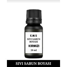 E.m.s Sıvı Mum Boyası Kırmızı 20 Ml.