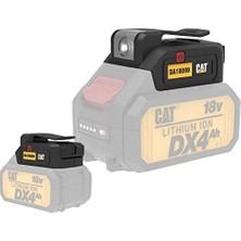 DA18099 18V 2A Çift Çıkışlı USB Port + LED Fener