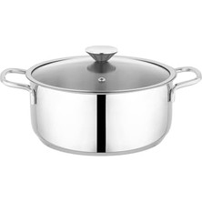 Steel Storm Çelik Tencere Seti 8 Parça-Inox