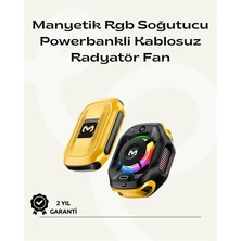 Pusat CX12 Model Tec Çipli Telefon Soğutucu | 2 Modlu Vites Ayarı | Dijital Isı Göstergeli