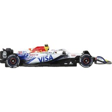 Hot Wheels F1 Racing Bulls Lawson 1:64 Ölçekli, JKD79