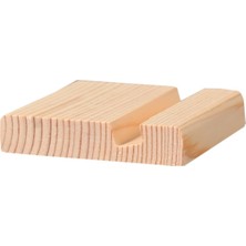 Ahşap Telefon Tutacağı Telefon Standı Telefon Tutucu Telefon Giren Kanal Aralığı 11 Milim