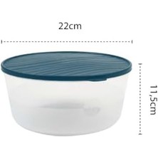 Yuvarlak Saklama Kabı 3 L