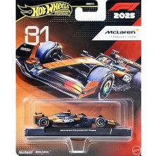 Hot Wheels Premium 2025 Formula 1 Mclaren (#81) HRV11 - JKD81