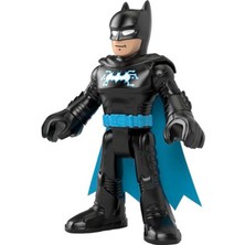 Fisher-Price Imaginext GXH58 Dc Süper Arkadaşlar Batman Xl Figürü, Bat-Tech Mavi, 10 Inç Hareketli F
