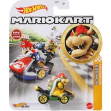 Hot Wheels Sıcak Tekerlekler Mario Kart Bowser Standart Kart