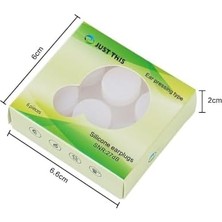 Uyku Tıkaçları, Gürültü Azaltıcı Kulak Tıkaçları, Yumuşak ve Tekrar Kullanılabilir Silikon Kulak Tıkaçları, Yüzme Kutulu Gürültü Azaltıcı Kulak Tıkaçları, Beyaz