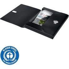 Kalın Dosya A4 Pp Siyah, Siyah