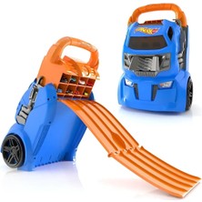 Hot Wheels Cefa Toys Araba Çantası, 2'si 1 Arada, 20 Araba Kapasiteli, 4 Farklı Parça, Çok Renkli (H
