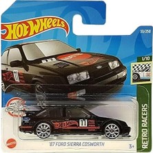 Hot Wheels - '87 Ford Sierra Cosworth - Retro Racers 1/10 - HCT21 - Kısa Kart - Bilstein - Piaa - Ry
