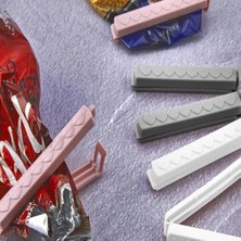 8 Adet Poşet Klipsi,poşet,ambalaj,paket Kilidi,mandallı Torba Kilidi