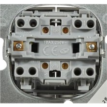 Gümüş Jaluzi Kumanda Mekanizma+Düğme Kapak