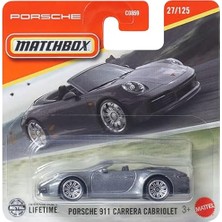 Hot Wheels Matchbox Porsche 911 Carrera Cabriolet - Gray (1/64) JBP06