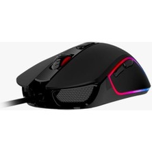 Macro Pro Gaming Mouse 7 Tuşlu Ayarlanabilir Oyuncu Mouse Rgb Işıklı