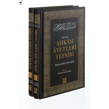 Hadislerle Ahkam Ayetleri Tefsiri (2 Cilt Takım)