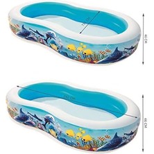 Pool Sea Ground, 262 x 157 x 46 Cm, Çok Renkli