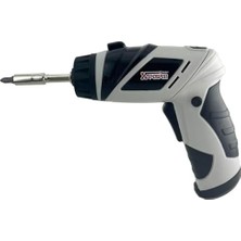 Kablosuz Tornavida – 6V 180RPM, LED Işıklı, Katlanabilir Gövde, Ileri-Geri Fonksiyonlu, 4xaa Pil ile Çalışan, Yumuşak Tutuşlu Elektrikli Vidalama Seti | KCS-616