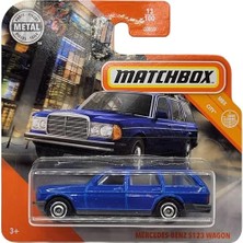 Hot Wheels Matchbox Mercedes Benz S123 Wagon - Blue (1/64) GKL71