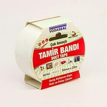 Çok Amaçlı Tamir Bandı, 50MMX25MT, Beyaz