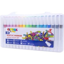 Akrilik Marker Kalem Seti 36 Renk