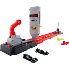Hot Wheels Formula 1 Hızlı Başlangıç Oyuncak Araba ve Pist Seti, 1:64 Ölçekli ve Resmi Lisanslı 2 F1