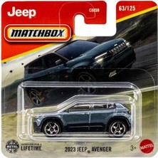 Hot Wheels Matchbox - 2023 Jeep Avenger - Metalic Blue (1/64) JBN99