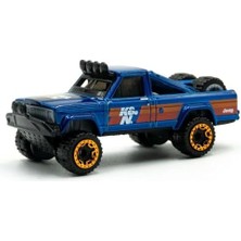 - ´73 Jeep J10 - Hw Hot Trucks 4/10 - HTC31 - Short Card - K&n - Koyu Mavi Metalik - Mattel 2024 - 1:64