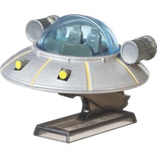 Hot Wheels Real Rider 1:64 Adult Swim Rick & Morty Rick's Ship Model