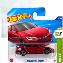 Hot Wheels - Tesla Model S Plaid - Hw Ev 1/10 - HYW86 - Short Card - Basınçlı Döküm Model 1/64 - Koy