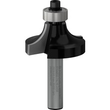 Professional Ahşap Için Standart Yuvarlak Frezesi (Ahşap, Yarıçap 8 Mm, Çalışma Uzunluğu, El Frezesi Aksesuarı)