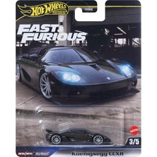 Hot Wheels Premium Koenigsegg Ccxr (1/64) Metal Siyah Araba Modeli Modern Tasarım