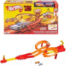 Hot Wheels Oyuncak Araba ve Pist Seti, 2 Adet 1:64 Ölçekli Metal Araçla Yarış ve Çarpışma, Hot Ones